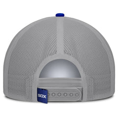 Chicago White Sox Designated A-Frame Foam Front Trucker Adjustable Hat - White/Blue