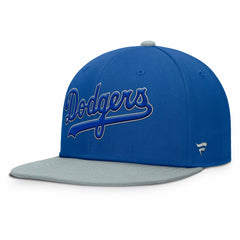 Los Angeles Dodgers Yard Fitted Hat - Royal/Gray