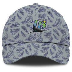 Tampa Bay Rays Women's Cooperstown Collection Shift Adjustable Hat - Gray
