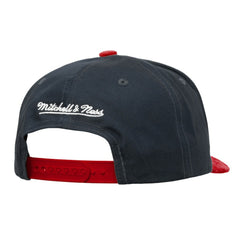 Carolina Hurricanes Mitchell & Ness May Flowers Pro Crown Adjustable Hat Black/Red