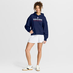 New York Rangers Fanatics Women's Authentic Pro Primary Pullover Hoodie Navy