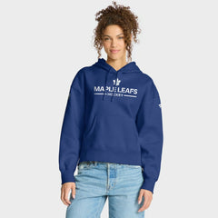 Toronto Maple Leafs Fanatics Women's Authentic Pro Primary Pullover Hoodie Blue