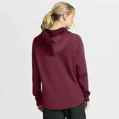 Colorado Avalanche Fanatics Women's Authentic Pro Rink Raglan Full-Zip Hoodie Burgundy