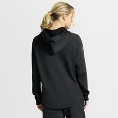 Minnesota Wild Fanatics Women's Authentic Pro Rink Raglan Full-Zip Hoodie Black