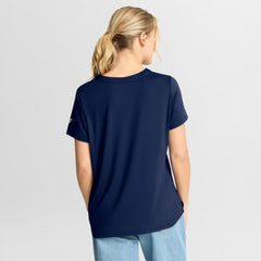 New York Rangers Fanatics Women's Authentic Pro Rink Tech T-Shirt Navy