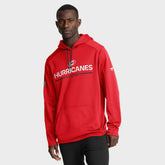 Carolina Hurricanes Fanatics Authentic Pro Rink Hoodie Red