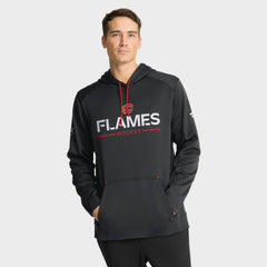 Calgary Flames Fanatics Authentic Pro Rink Hoodie Black