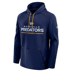 Nashville Predators Fanatics Authentic Pro Rink Hoodie Navy