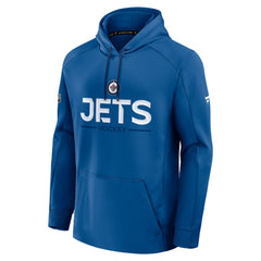 Winnipeg Jets Fanatics Authentic Pro Rink Hoodie Blue
