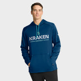 Seattle Kraken Fanatics Authentic Pro Rink Hoodie Deep Sea Blue