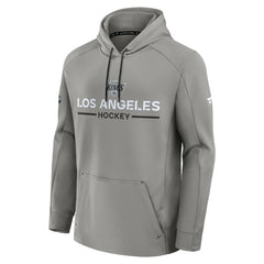 Los Angeles Kings Fanatics Authentic Pro Rink Hoodie Silver