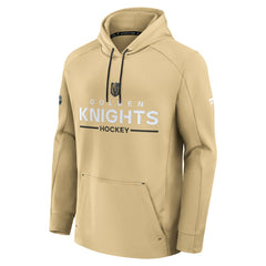 Vegas Golden Knights Fanatics Authentic Pro Rink Hoodie Gold