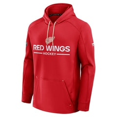 Detroit Red Wings Fanatics Authentic Pro Centennial Rink Hoodie - Red