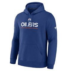 Edmonton Oilers Fanatics Authentic Pro Primary Hoodie Royal