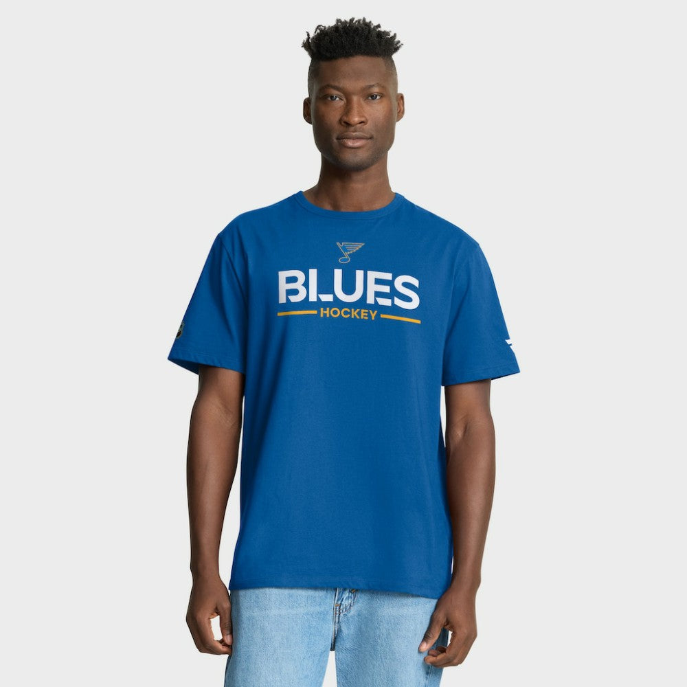 St. Louis Blues Fanatics Authentic Pro Primary T-Shirt Blue