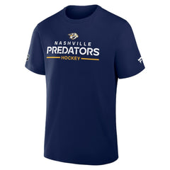 Nashville Predators Fanatics Authentic Pro Primary T-Shirt Navy