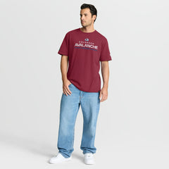 Colorado Avalanche Fanatics Authentic Pro Primary T-Shirt Burgundy
