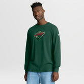 Minnesota Wild Fanatics Authentic Pro Property Of Practice Long Sleeve T-Shirt Green