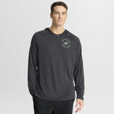 Dallas Stars Fanatics Authentic Pro Rink Hoodie Charcoal