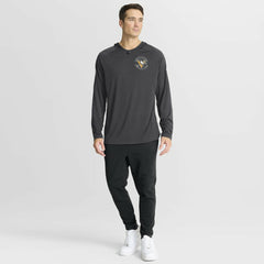 Pittsburgh Penguins Fanatics Authentic Pro Rink Hoodie Charcoal