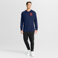 Florida Panthers Fanatics Authentic Pro Rink Raglan Hoodie Navy