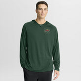 Minnesota Wild Fanatics Authentic Pro Rink Hoodie Green