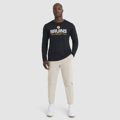 Boston Bruins Fanatics Authentic Pro Rink Tech Long Sleeve T-Shirt Black