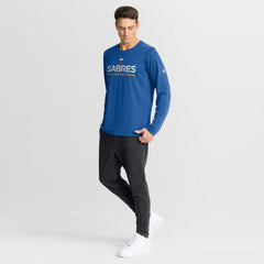 Buffalo Sabres Fanatics Authentic Pro Rink Tech Long Sleeve T-Shirt Royal