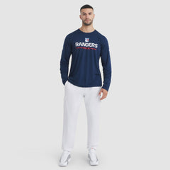 New York Rangers Fanatics Authentic Pro Rink Tech Long Sleeve T-Shirt Navy