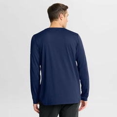 Winnipeg Jets Fanatics Authentic Pro Rink Tech Long Sleeve T-Shirt Navy