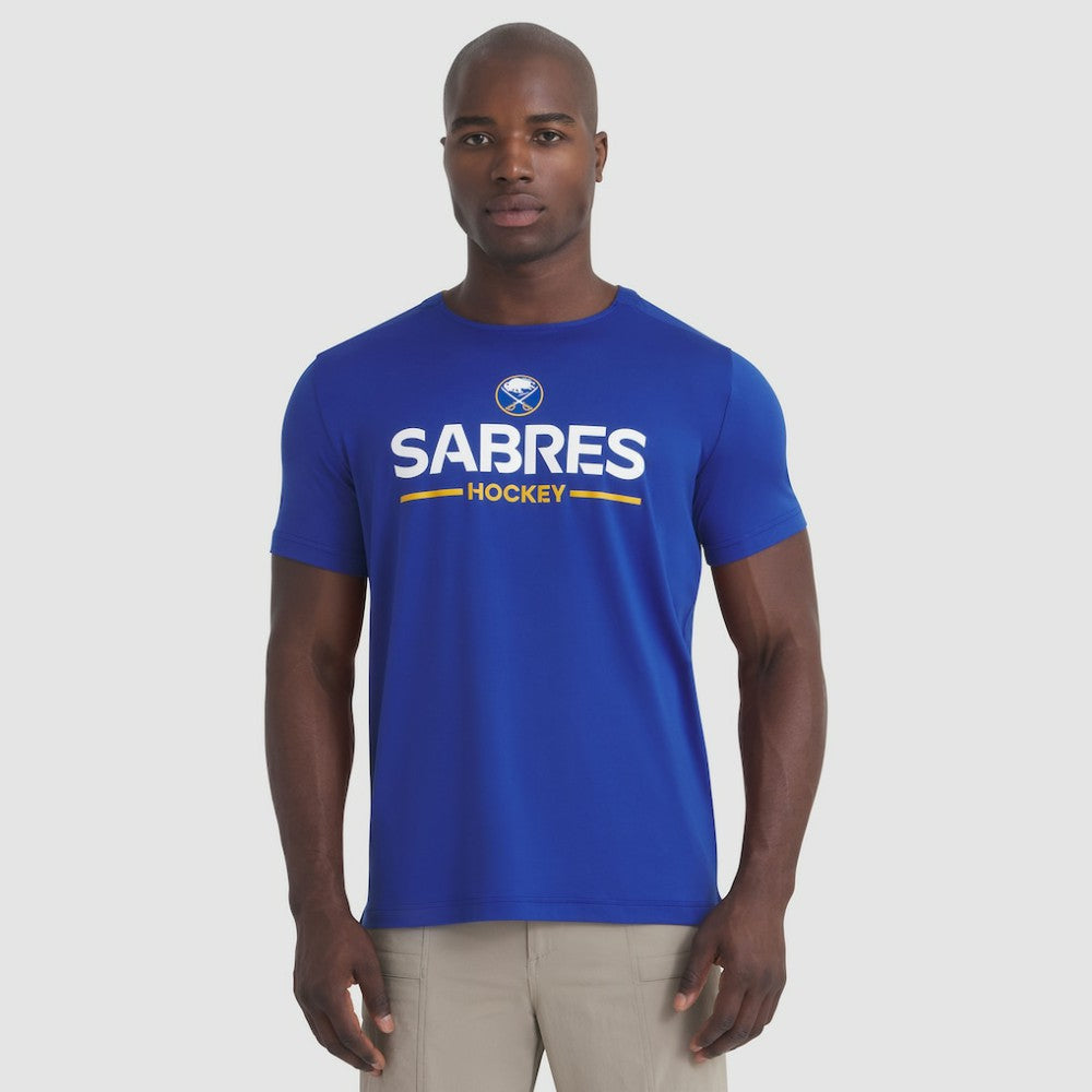 Buffalo Sabres Fanatics Authentic Pro Rink Tech T-Shirt Royal