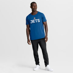 Winnipeg Jets Fanatics Authentic Pro Rink Tech T-Shirt Blue