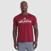 Colorado Avalanche Fanatics Authentic Pro Rink Tech T-Shirt Burgundy