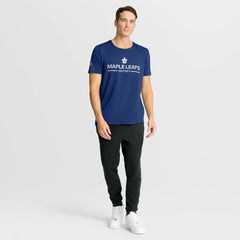Toronto Maple Leafs Fanatics Authentic Pro Rink Tech T-Shirt Blue