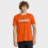 Philadelphia Flyers Fanatics Authentic Pro Rink Tech T-Shirt Orange