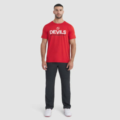 New Jersey Devils Fanatics Authentic Pro Rink Tech T-Shirt Red