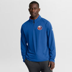New York Islanders Fanatics Authentic Pro Rink Training Quarter-Zip Pullover Royal