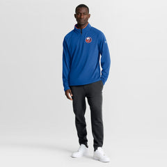 New York Islanders Fanatics Authentic Pro Rink Training Quarter-Zip Pullover Royal