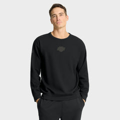 Los Angeles Kings Fanatics Authentic Pro Road Tri-Blend Sweatshirt Black