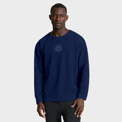 Winnipeg Jets Fanatics Authentic Pro Road Tri-Blend Sweatshirt Navy