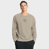 New York Islanders Fanatics Authentic Pro Road Tri-Blend Sweatshirt Tan