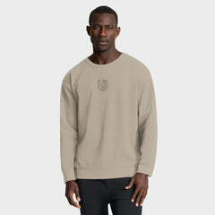 Vegas Golden Knights Fanatics Authentic Pro Road Tri-Blend Sweatshirt Tan