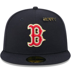 Boston Red Sox 2025 59FIFTY Day 59FIFTY Fitted Hat with Pins - Navy | New Era