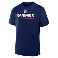 New York Rangers Fanatics Authentic Pro Primary T-Shirt Navy