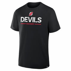 New Jersey Devils Fanatics Authentic Pro Primary T-Shirt Black