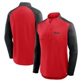 Sunderland Defender 1/4 Zip Top / Athletic Red / Mens on sale
