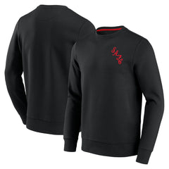 Sunderland Essentials Small Crest Crew Sweatshirt / Black / Mens outlet