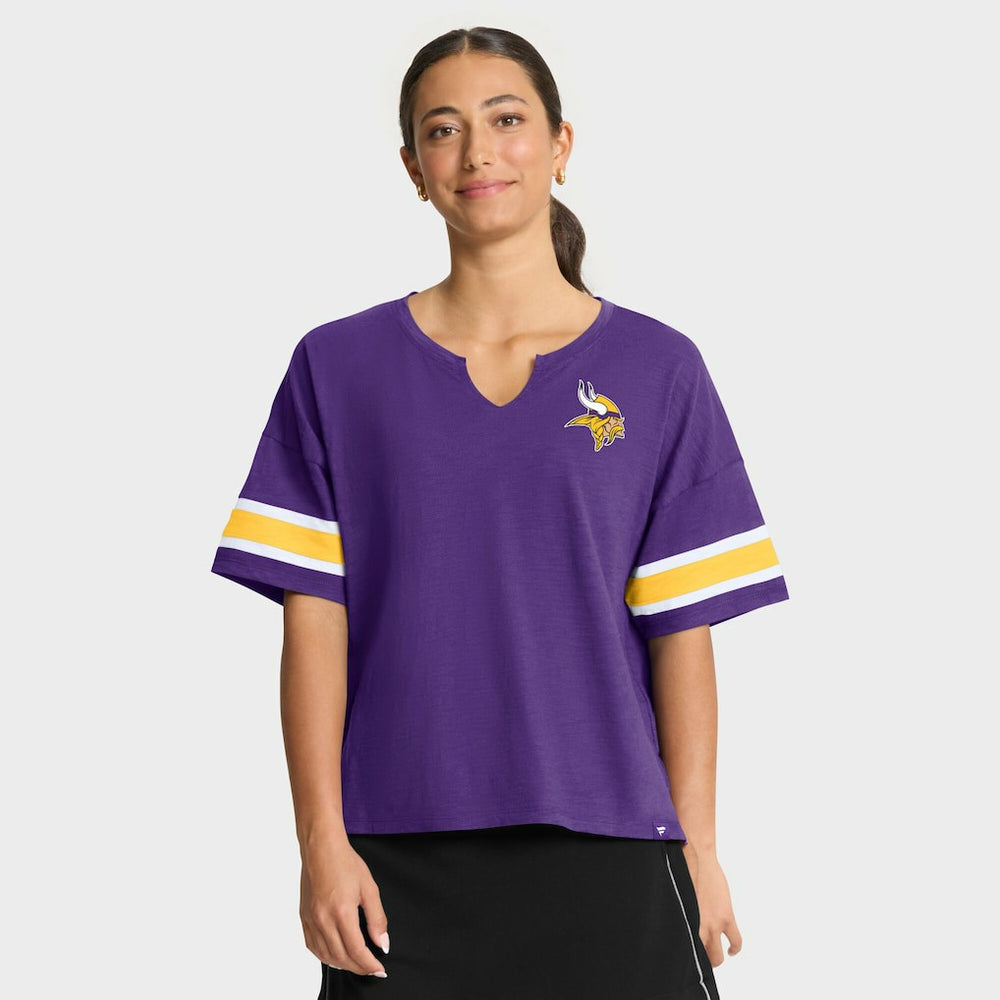 Minnesota Vikings Women's Redzone Curl Route T-Shirt - Purple sale