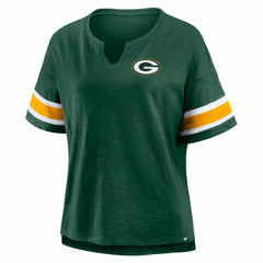 Green Bay Packers Women's Redzone Curl Route T-Shirt - Green discount