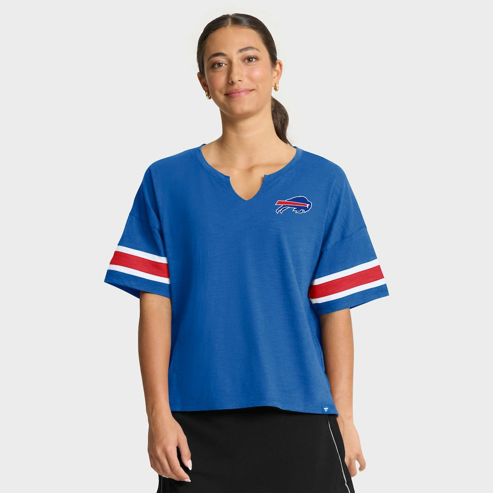 Buffalo Bills Women's Redzone Curl Route T-Shirt - Royal sale